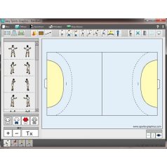 easy Sport Graphics 2.0 szoftver- kézilabda