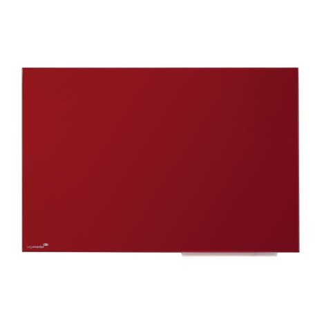Legamaster Színes, mágneses üvegtábla, 40x60cm, piros