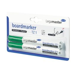Legamaster Táblafilc TZ1, zöld, 10 db/csomag