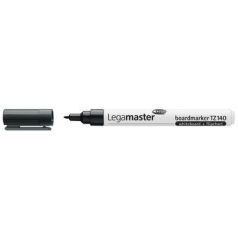 Legamaster Táblafilc TZ140, (vékony, fekete), 10 db/csomag