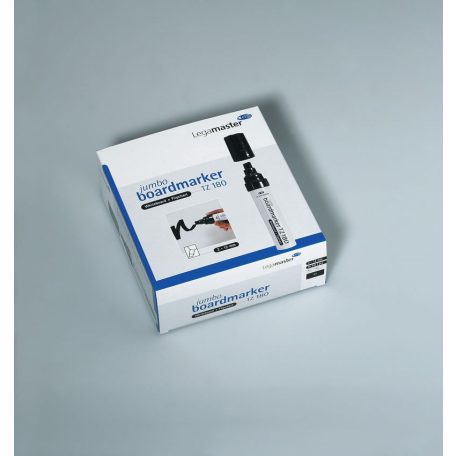 Legamaster Jumbo táblafilc (vastag, TZ180, fekete) 10db/csomag
