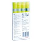 Legamaster Táblafilc üvegtáblákhoz, citromsárga, 4 db Kifutó termék! Amíg a készlet tart!