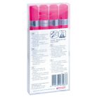 Legamaster Táblafilc üvegtáblákhoz, pink, 4 db Kifutó termék! Amíg a készlet tart!