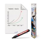 Legamaster Magic-Chart, elektrosztatikus flipchart (négyzethálós) 60x80 cm