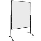 Premium lakkozott acél elválasztó fehértábla 150x120 cm