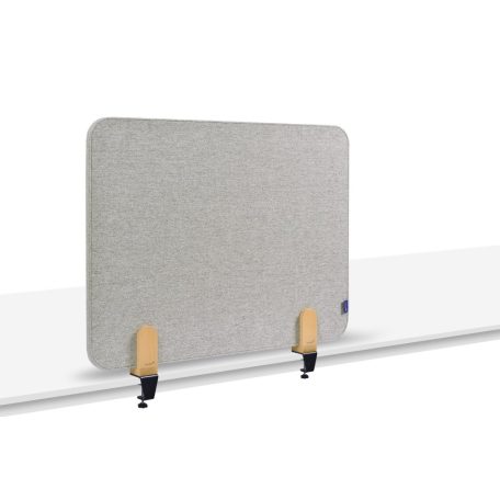 ELEMENTS acoustic íróasztali elválasztó 60x80cm halvány szürke