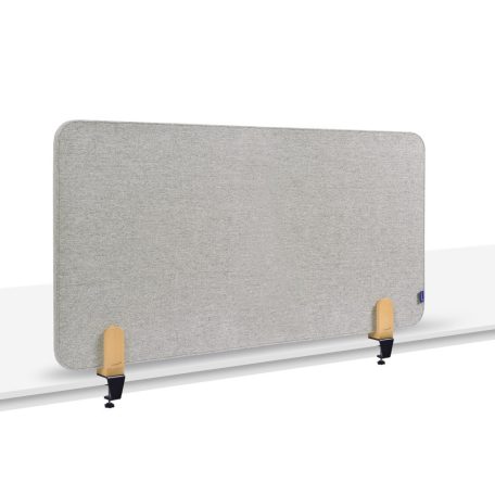 ELEMENTS acoustic íróasztali elválasztó 60x120cm halvány szürke