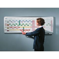   Legamaster Professional éves tervezőtábla, 12 hónapos felbontás, 75 ember/esemény