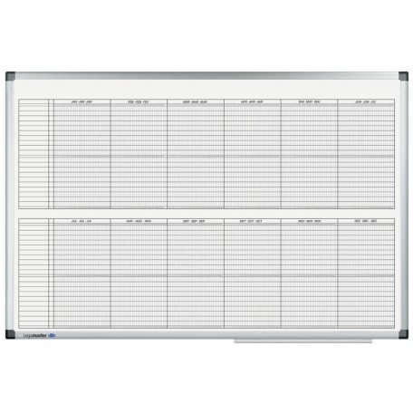 Legamaster Prémium éves tervezőtábla (2x6 hónap) 60x90 cm