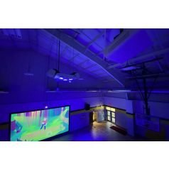   LÜ Két projektoros interaktív tornatermi rendszer (6200 lumen)