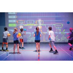   LÜ Mobil interaktív tornatermi rendszer (6000 Lumen, hordozható)