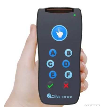 QOMO QRF300C válaszadó/szavazórendszer (24 db tanulói és 1 db tanári egység)