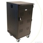 Tablet tartó és töltő guruló fémszekrény (32 db tablet) USB