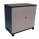 Laptop tartó és töltő guruló szekrény (36 darabos)